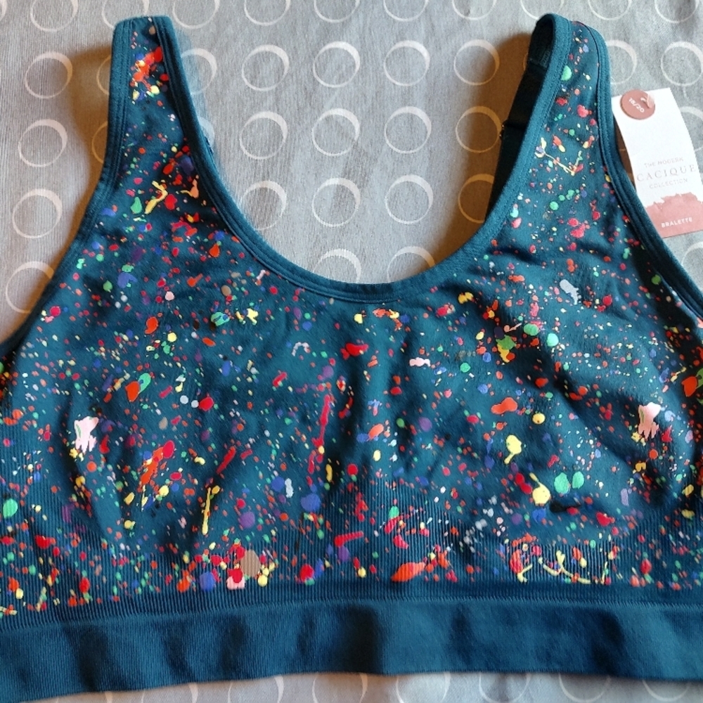 Cacique Multicolor Sports Bra